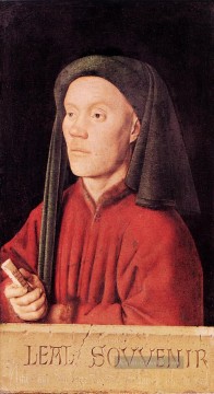 Porträt eines jungen Mannes Tymotheos Renaissance Jan van Eyck Ölgemälde